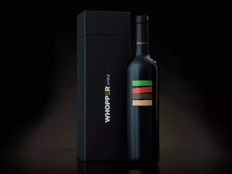 Burger King's Whopper Wine Is the Height of Sophistication